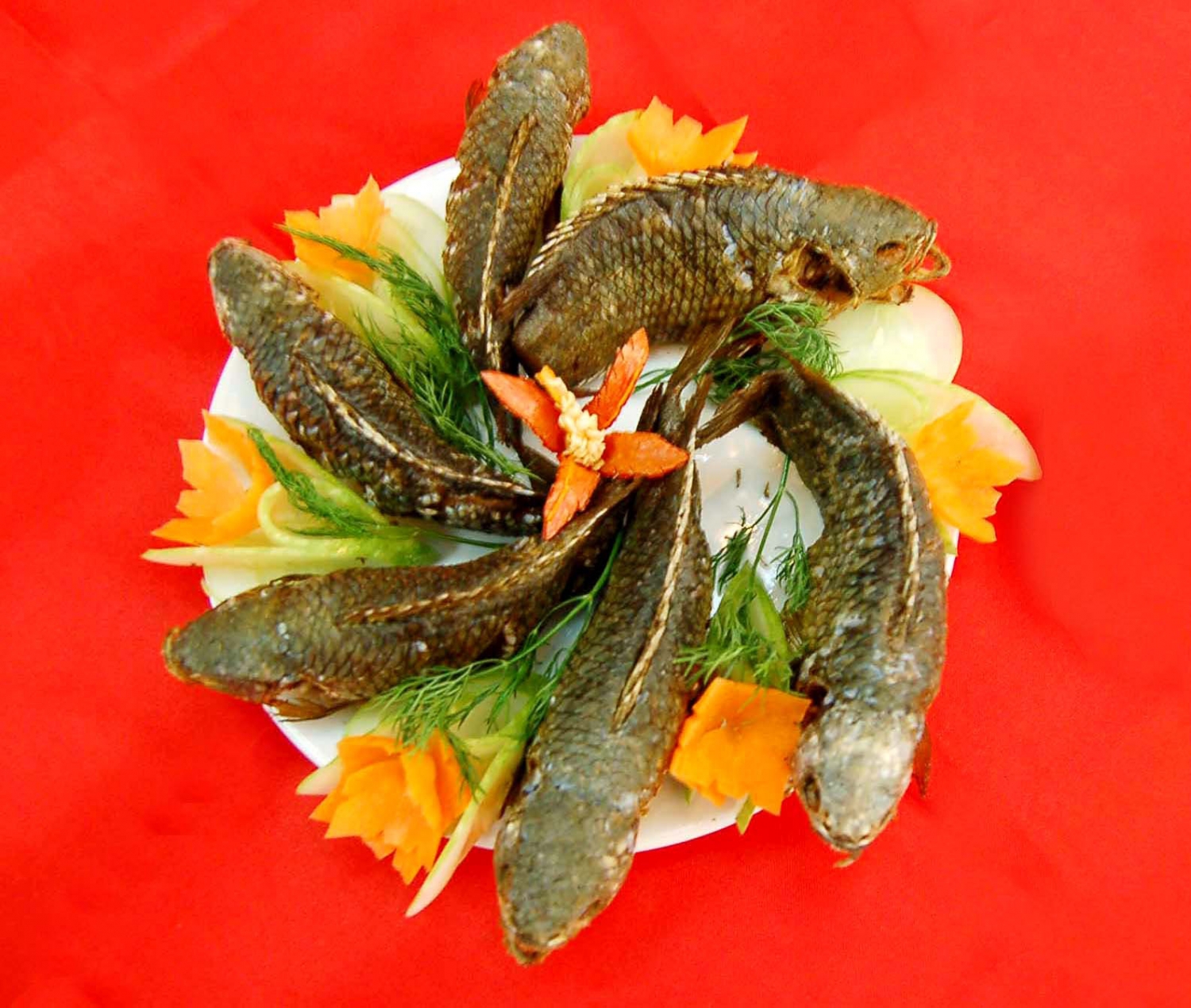 Đặc sản “Cá tiến Vua” ở Ninh Bình