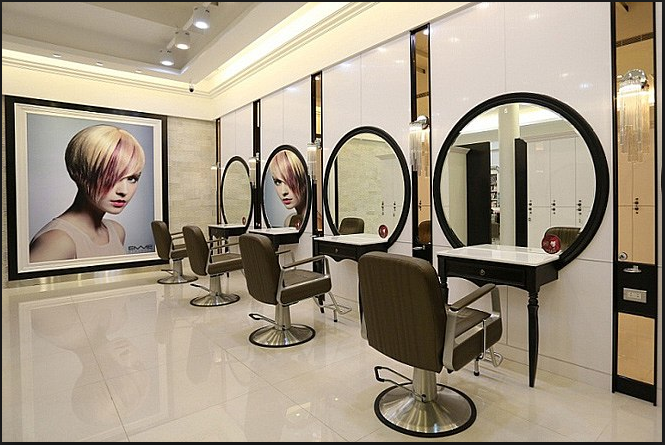 Thiết kế Salon- Tiệm tóc nhỏ đẹp, trang trí nội thất salon, tiệm tóc đẹp