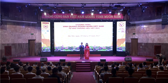 Lễ trao giải Chương trình Vinh Quang Doanh nhân Việt Nam 2023