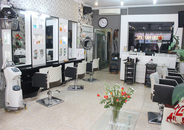 Thiết kế Salon- Tiệm tóc nhỏ đẹp, trang trí nội thất salon, tiệm ...