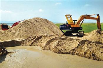 Quảng Ninh thiếu cát cho các công trình xây dựng