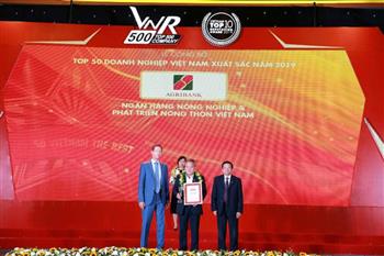 Agribank TOP 10 Doanh nghiệp lớn nhất Việt Nam năm 2019